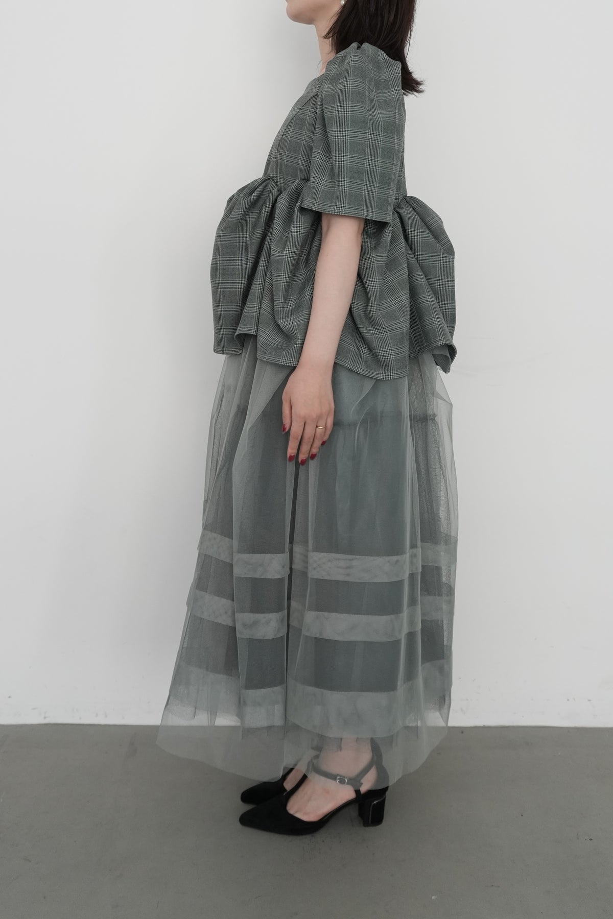 model:153cm size:M color:グリーン