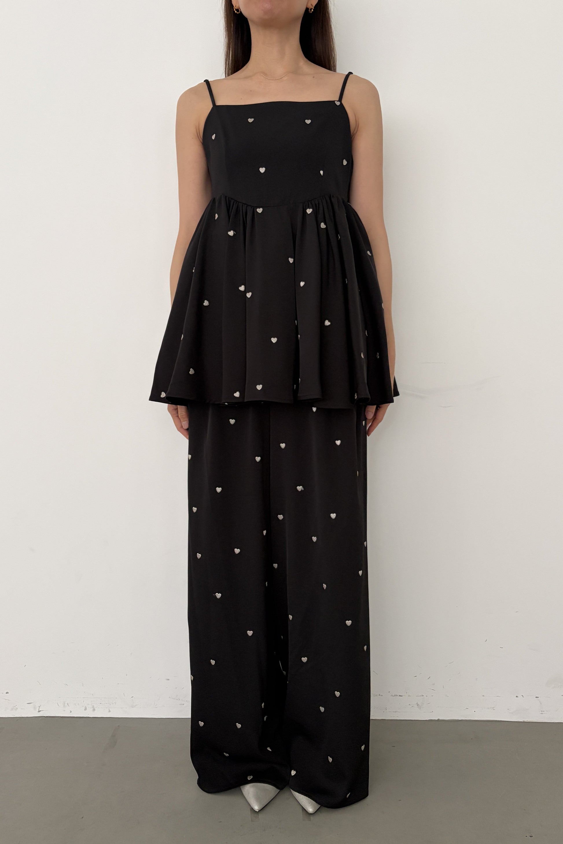 model:164cm size:L color:ブラック