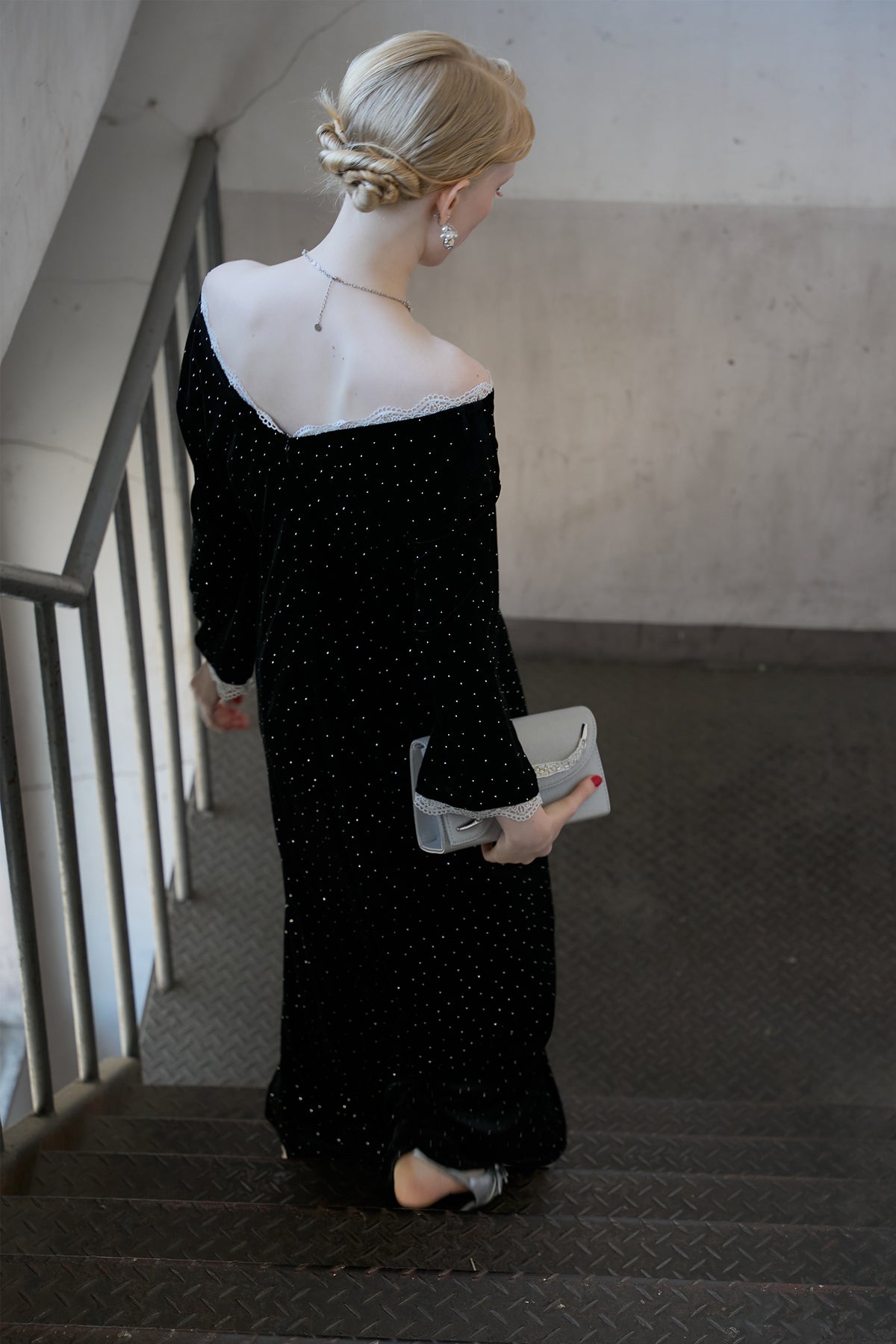 model:173cm size:FREE color:グレー