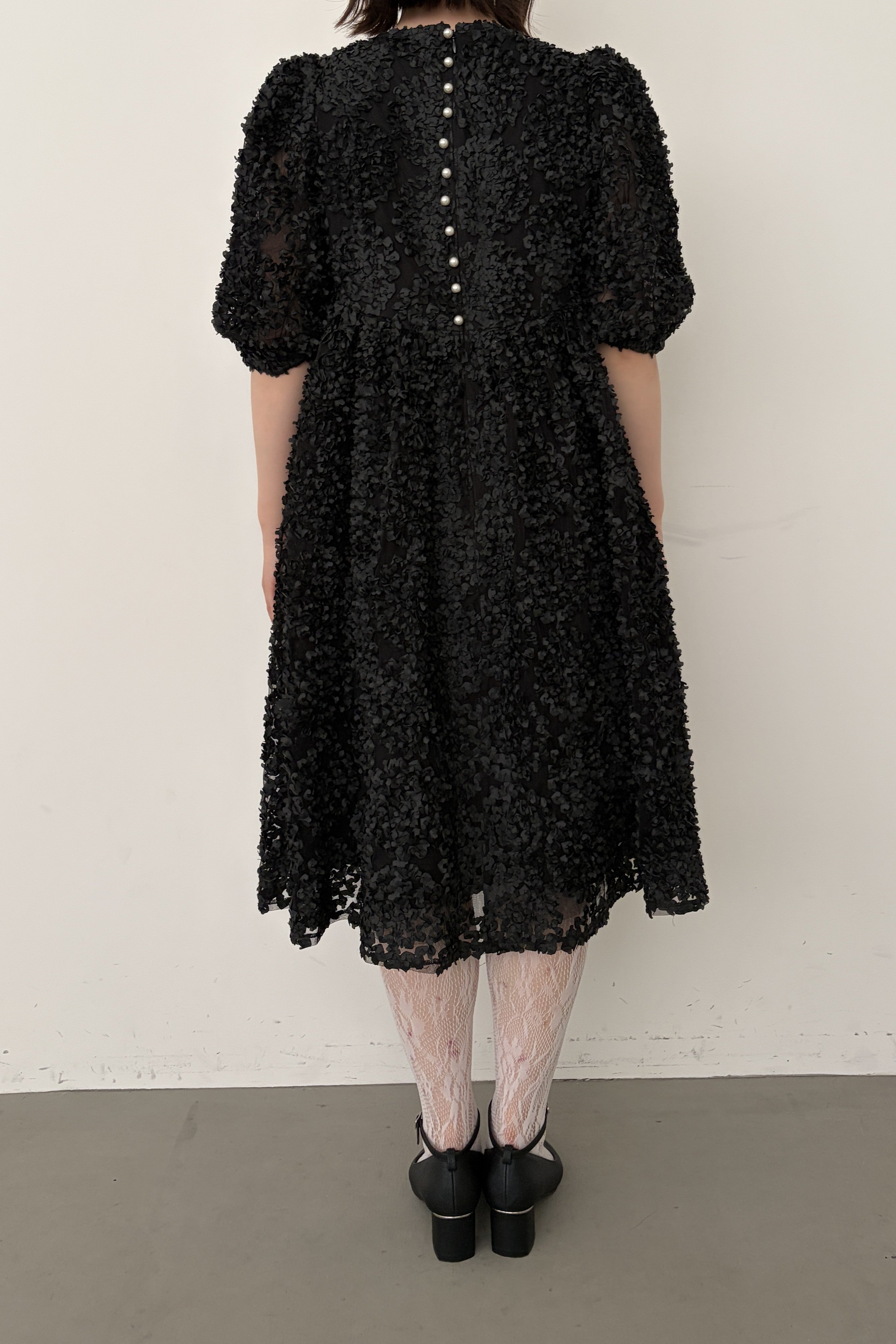 model:153cm size:M/Short color:ブラック