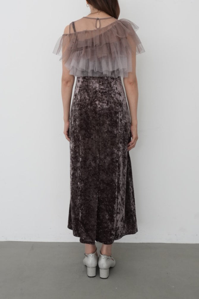 model:164cm size:S color:ブラウン