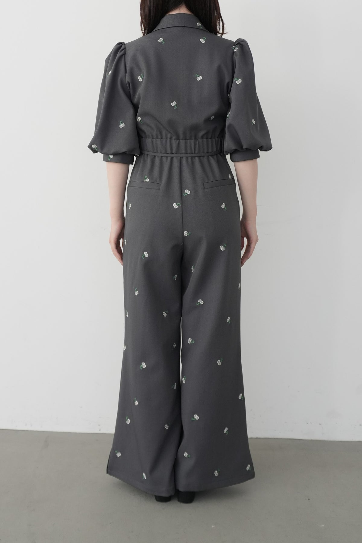model:153cm size:S color:グレー