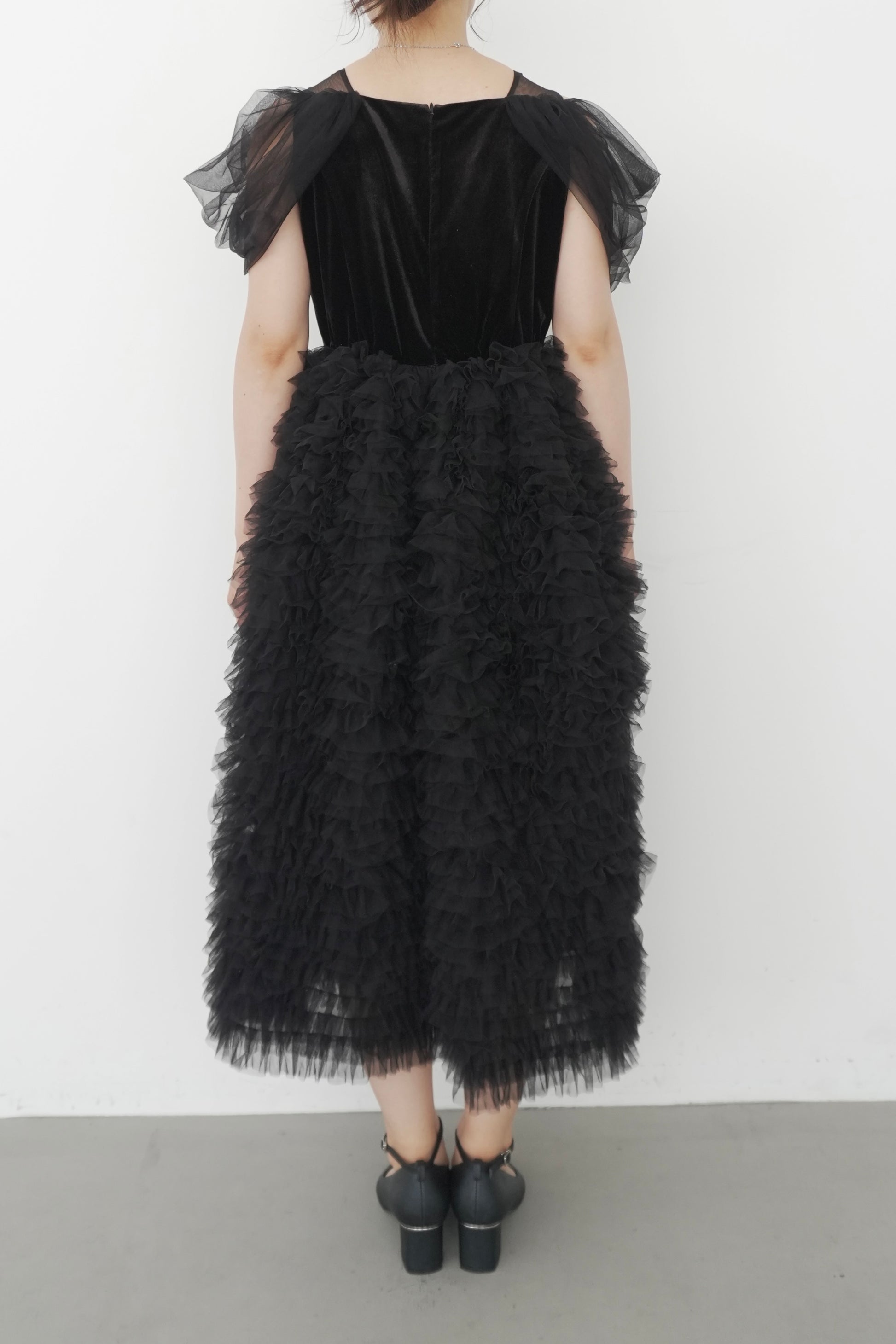 model:159cm size:L color:ブラック