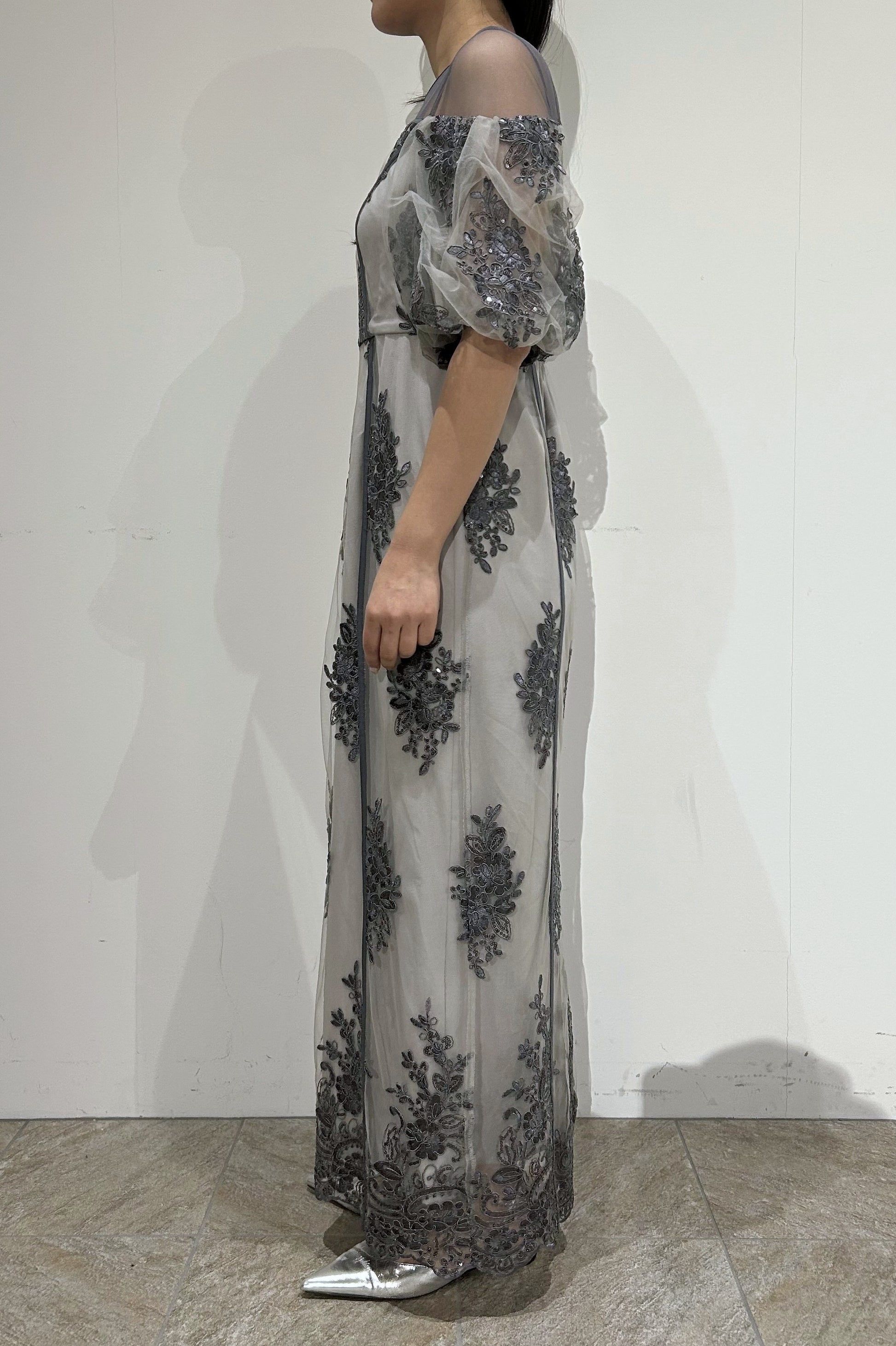 model:155cm size:M color:グレー