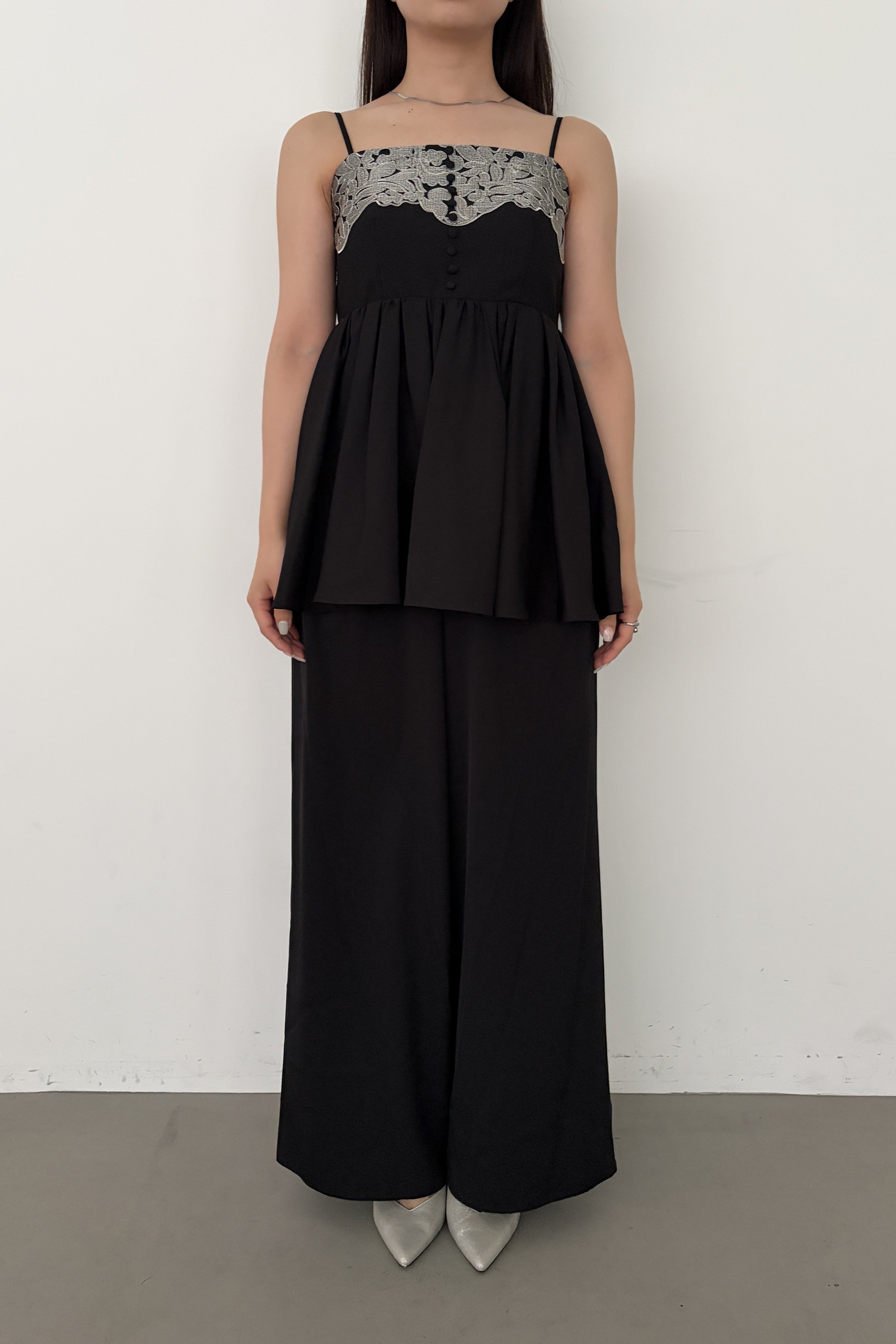 model:159cm size:M color:ブラック