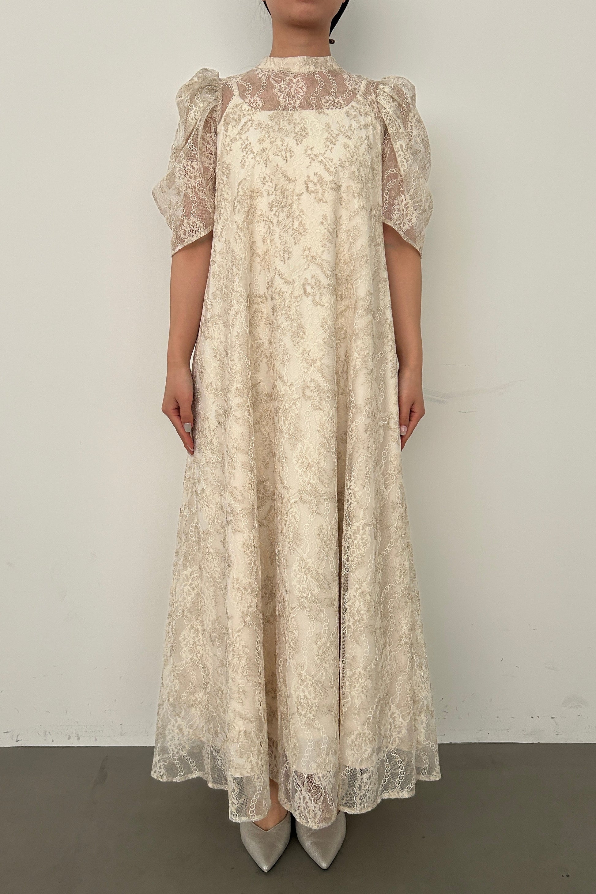 model:159cm size:M color:アイボリー