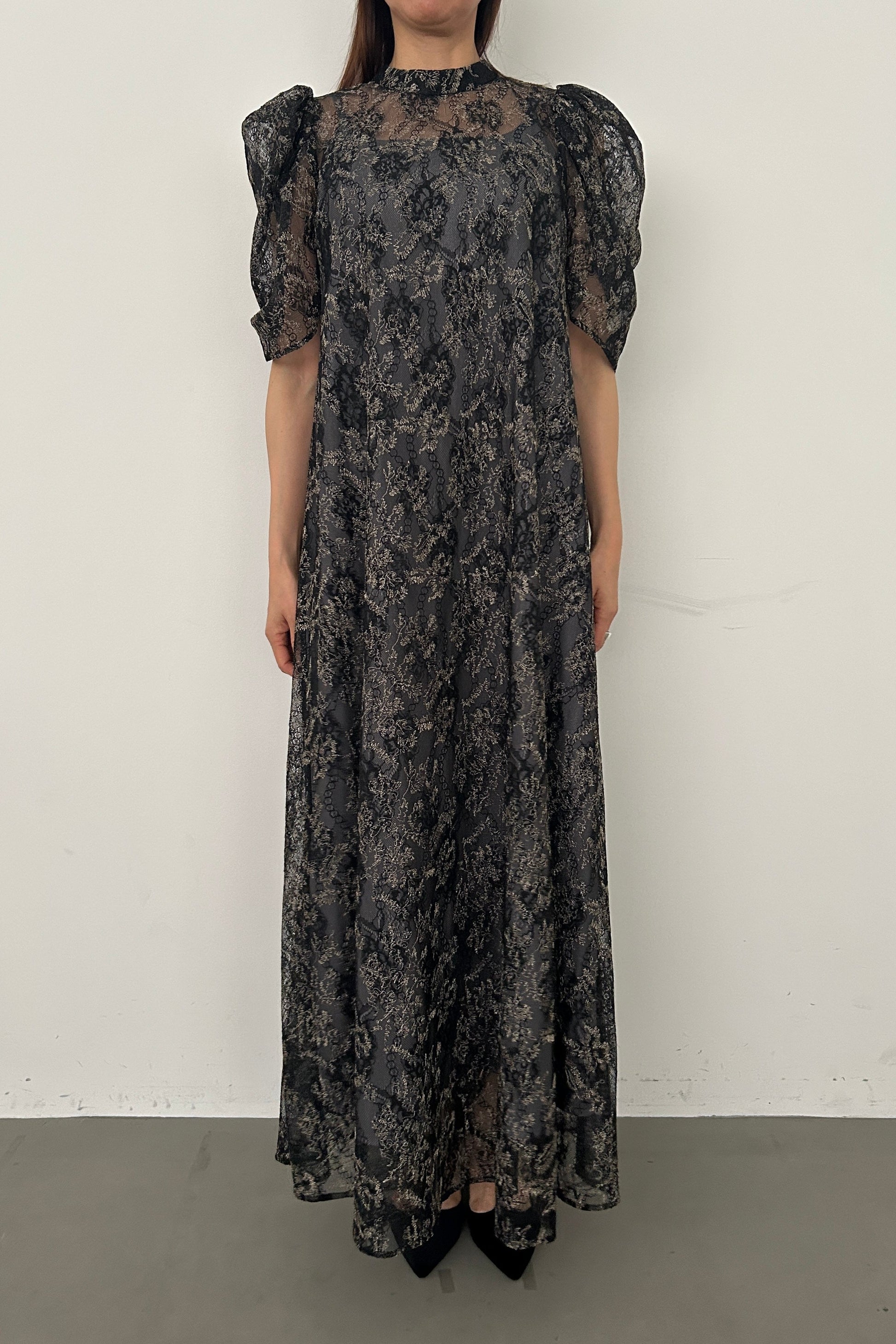 model:164cm size:L color:ブラック