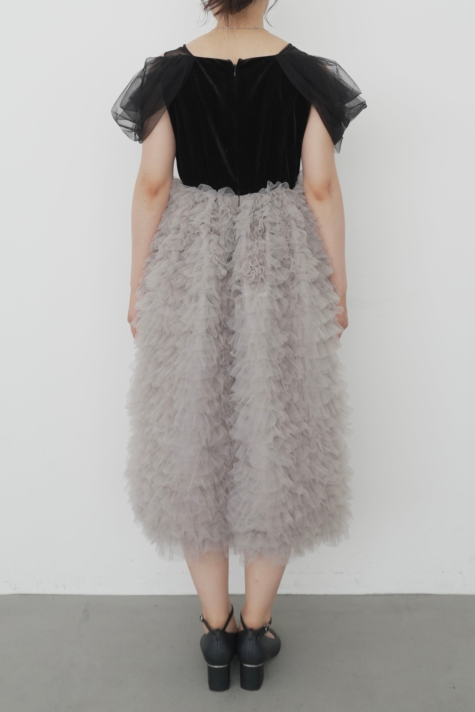 model:159cm size:M color:ブラック×ベージュ