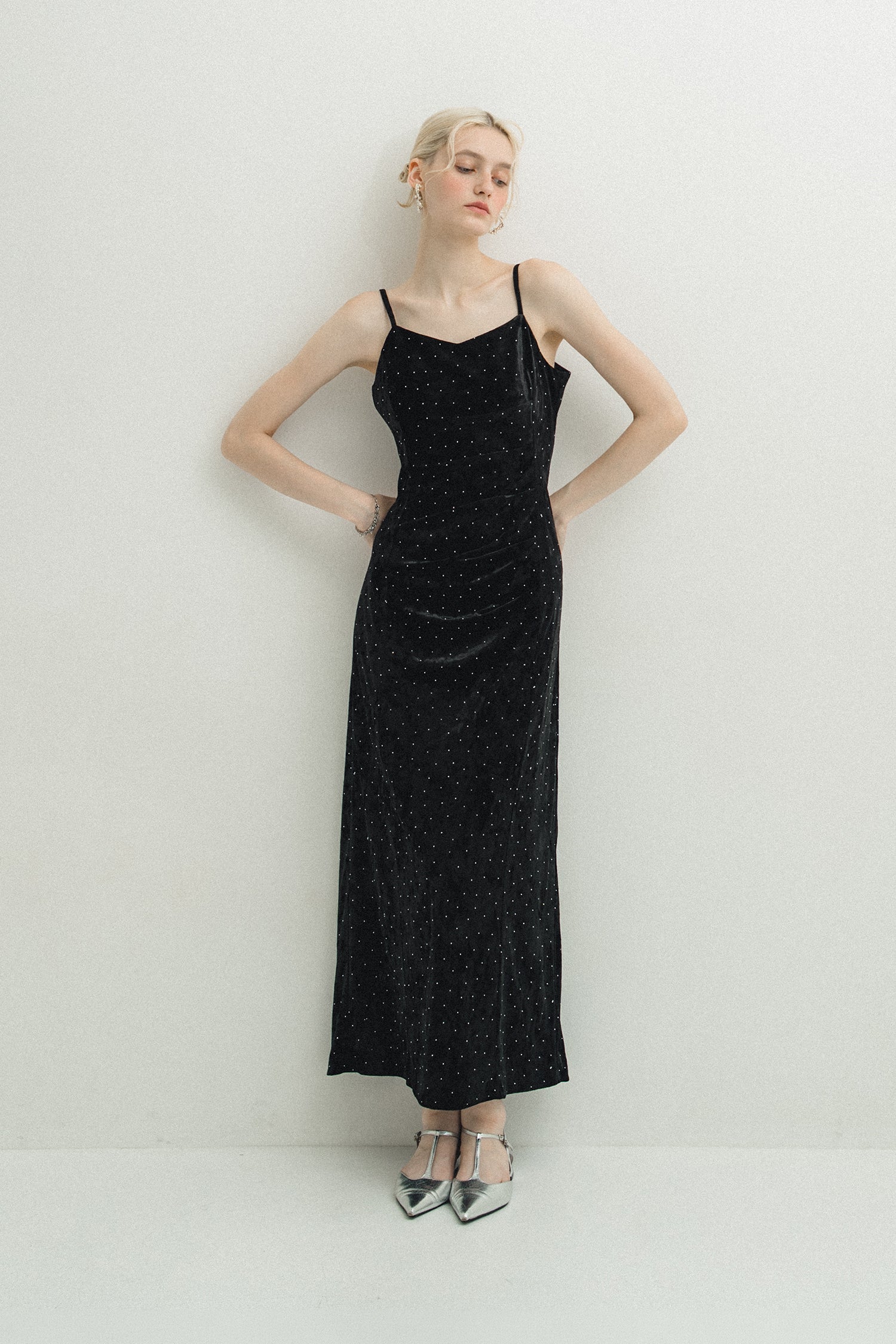 model:174cm size:モデルサイズ color:ブラック
