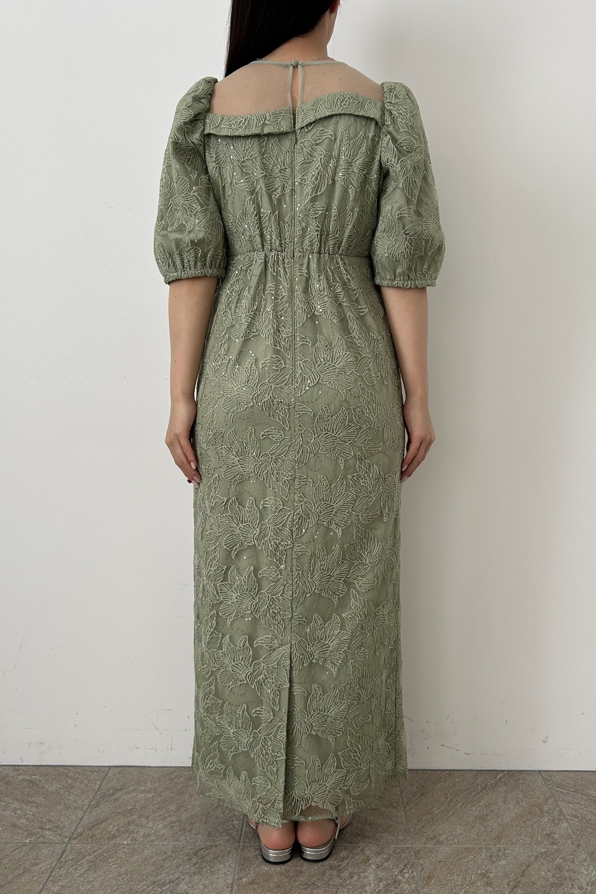 model:159cm size:M color:グリーン