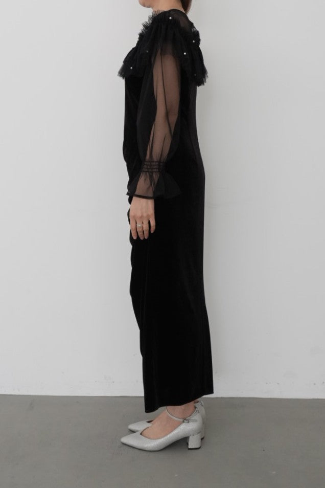model:164cm size:M color:ブラック×ベージュ