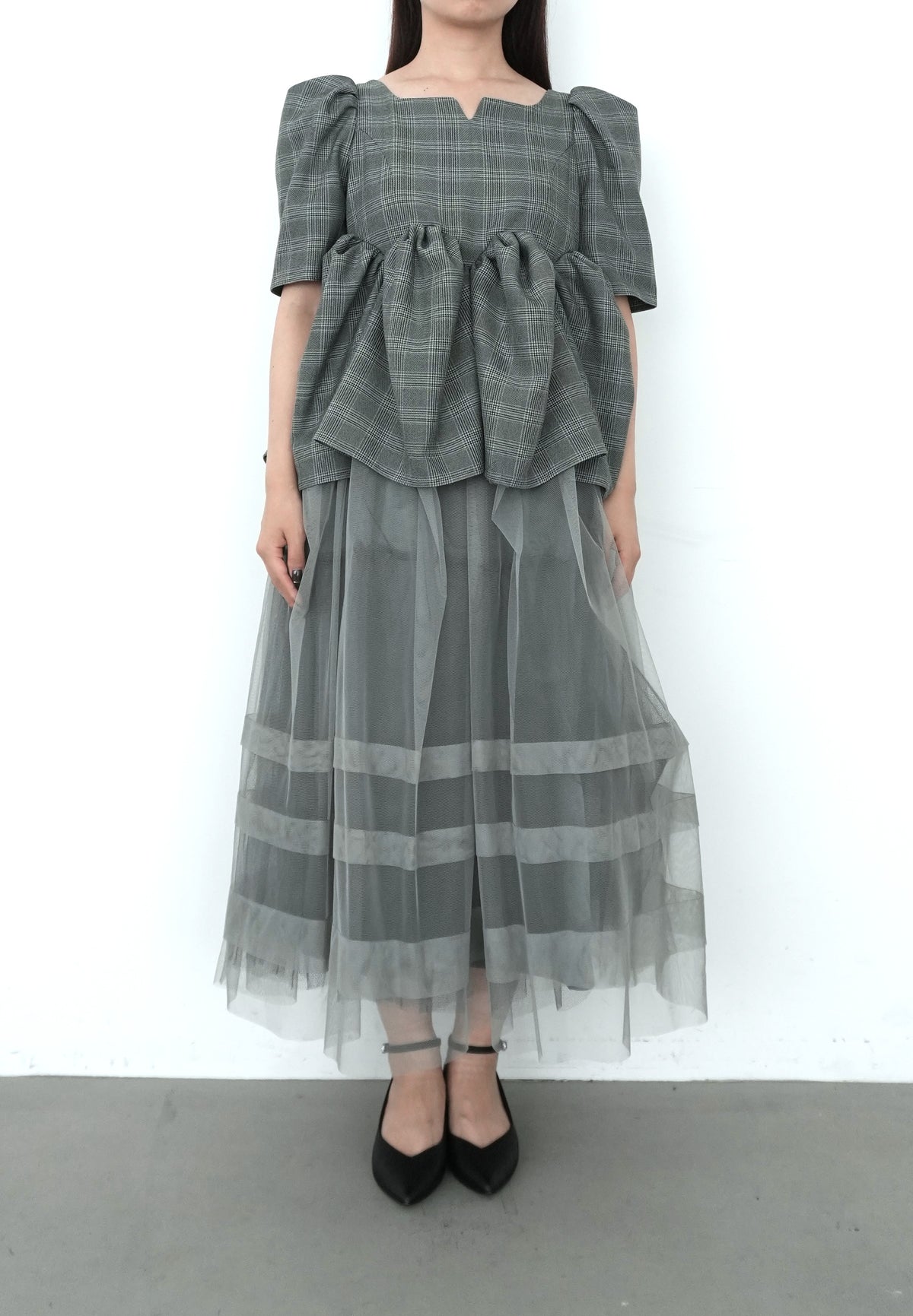 model:159cm size:M color:グリーン