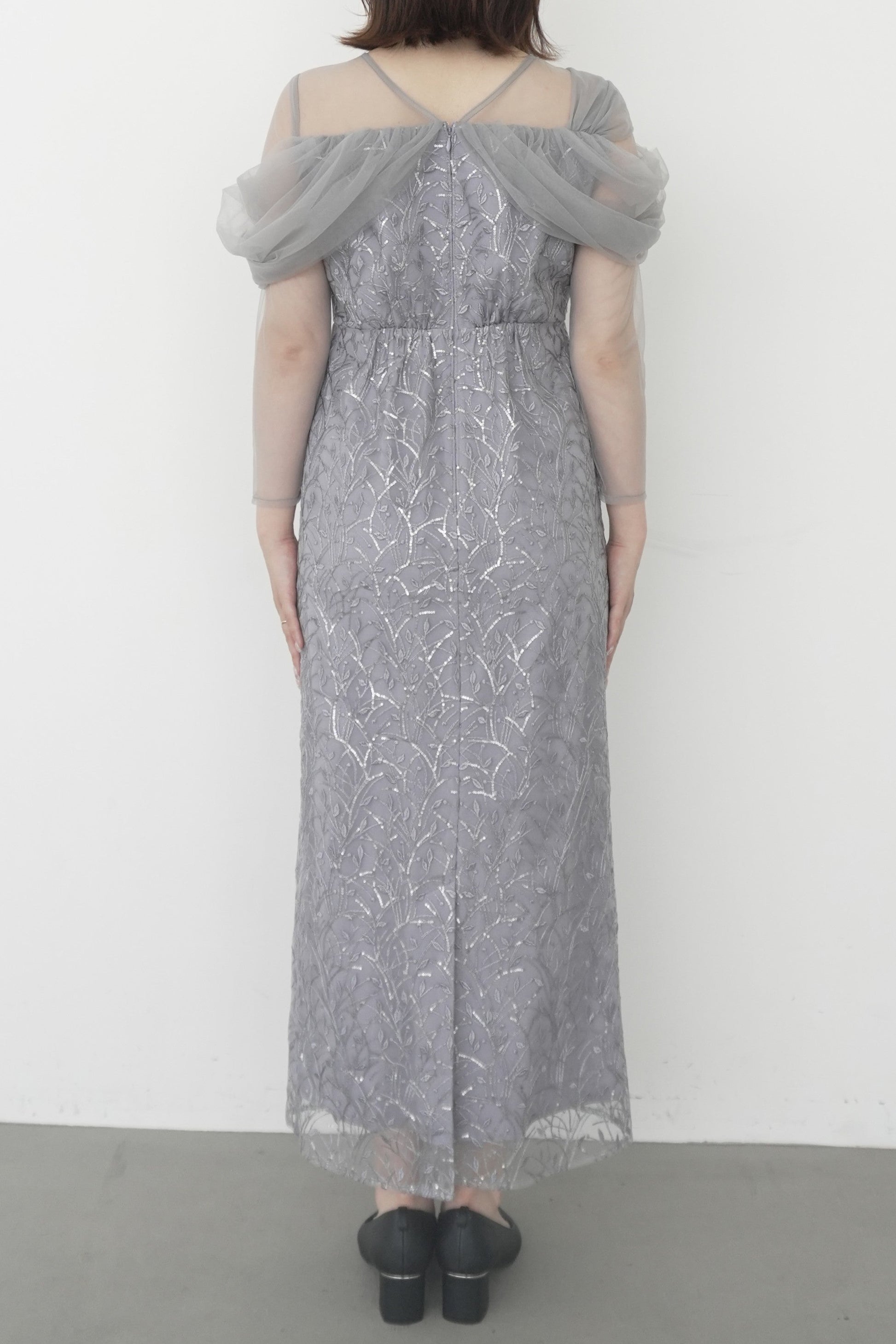 model:153cm size:S color:グレー