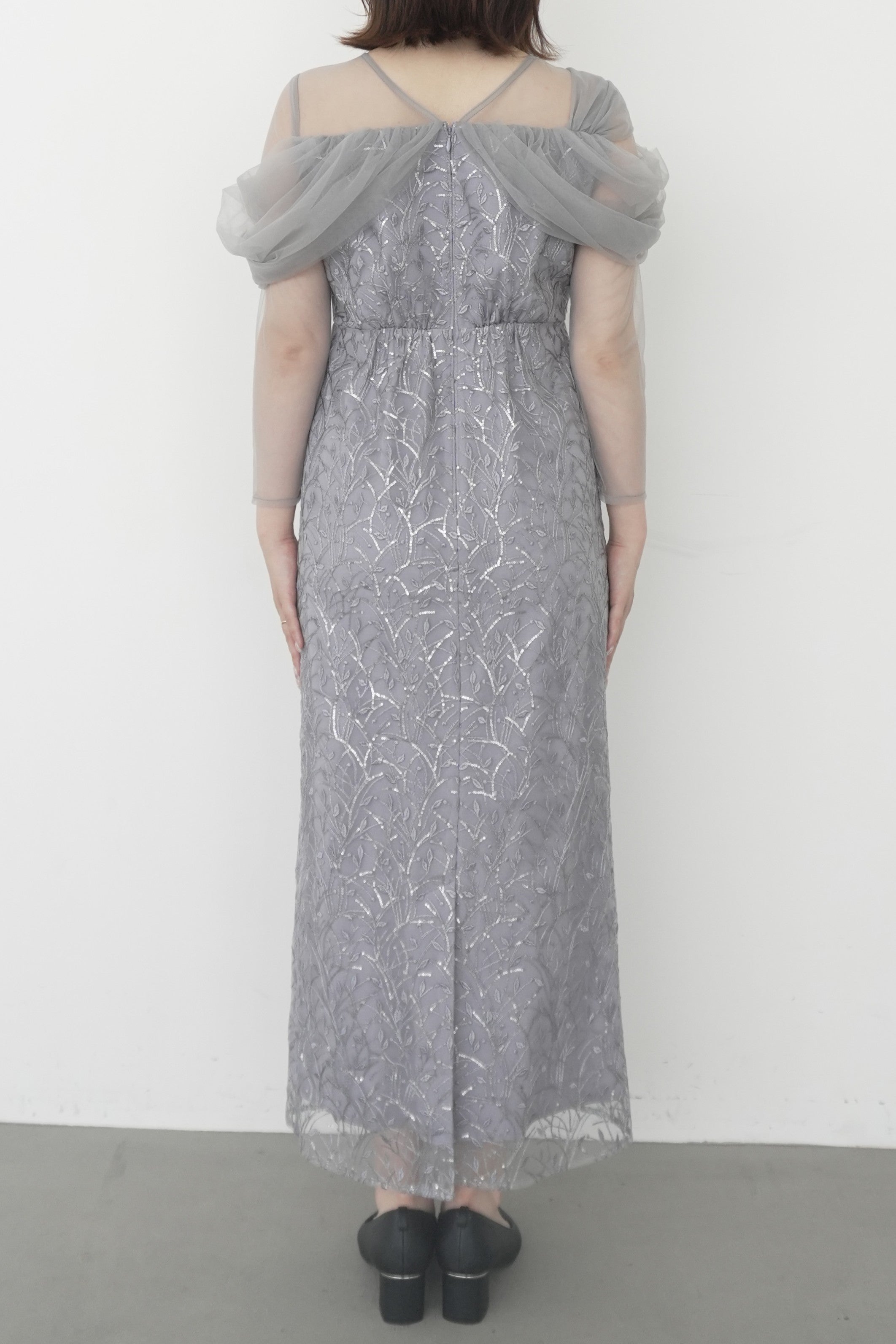 model:153cm size:S color:グレー