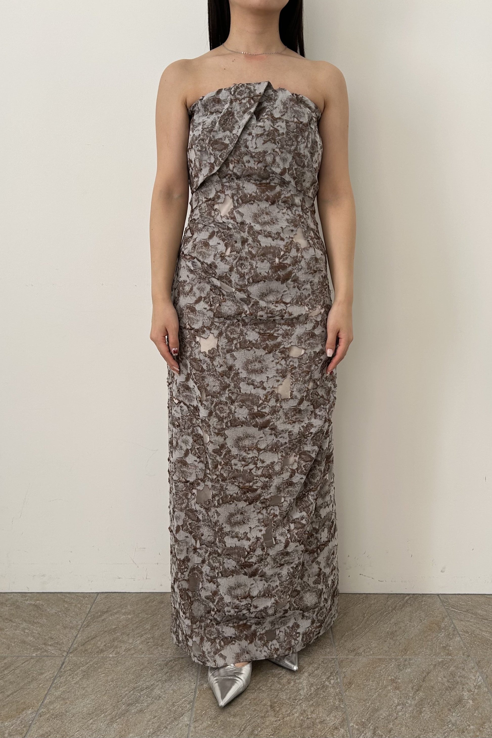 model:159cm size:M color:ブラウン