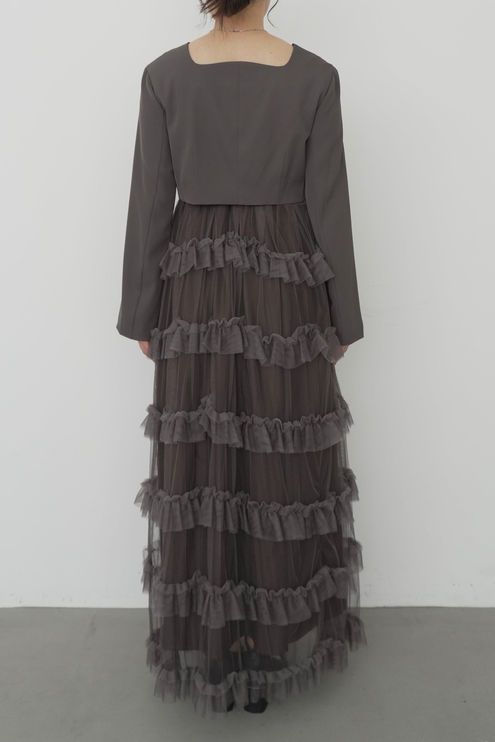model:159cm size:M color:ブラウン