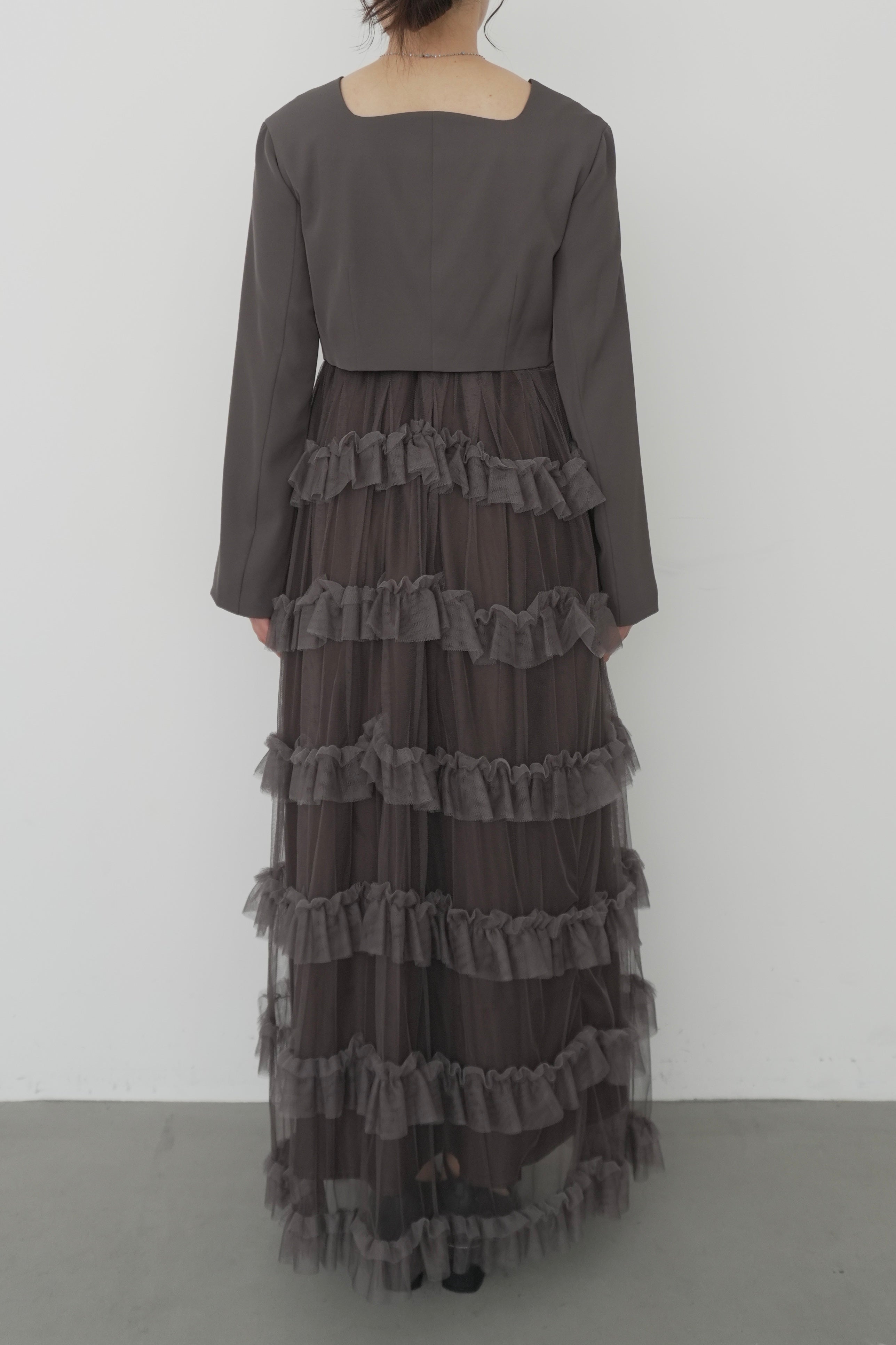 model:159cm size:M color:ブラウン