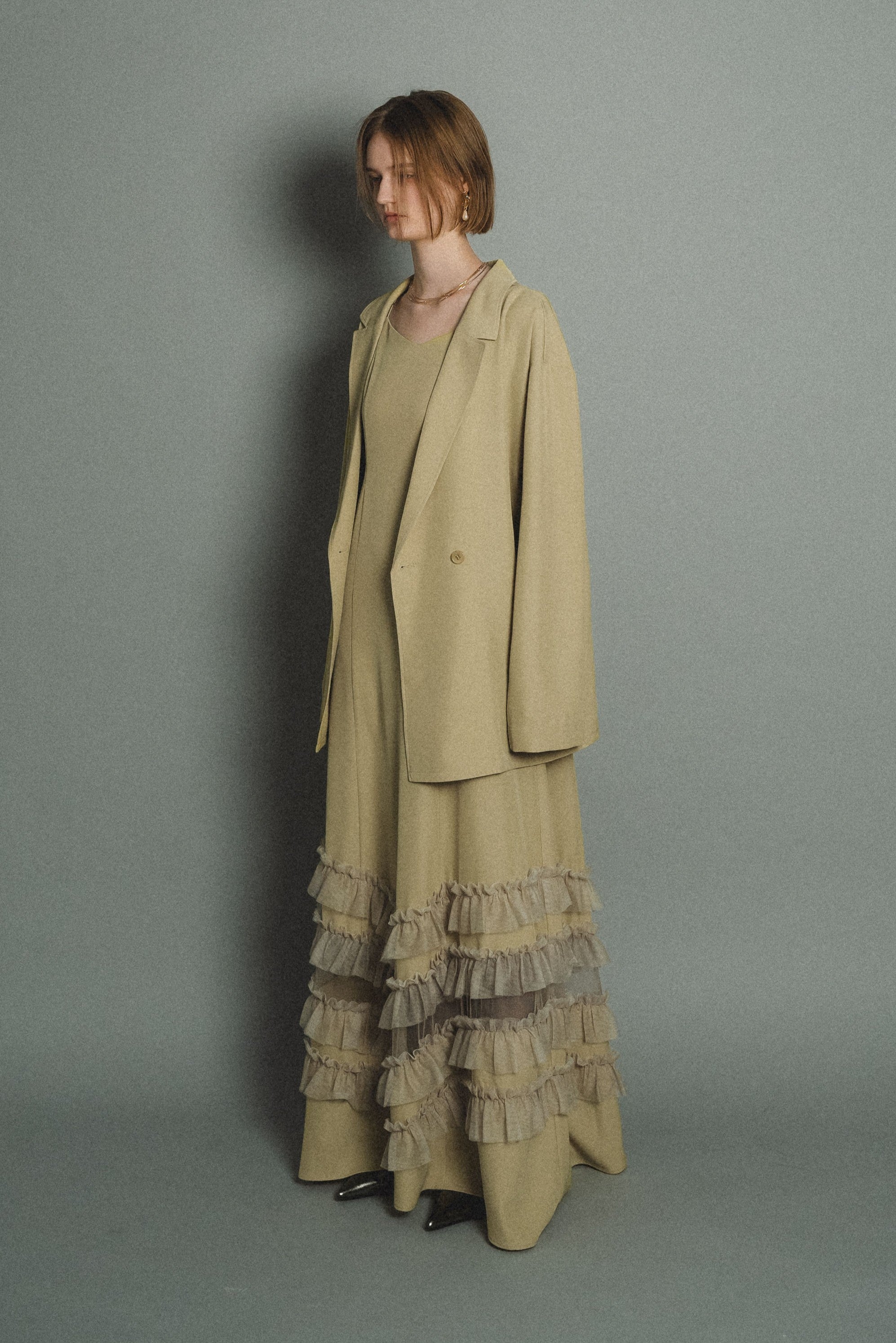 et.UNiVER │934 Transparent hem setup dress – et.UNiVER │ 公式