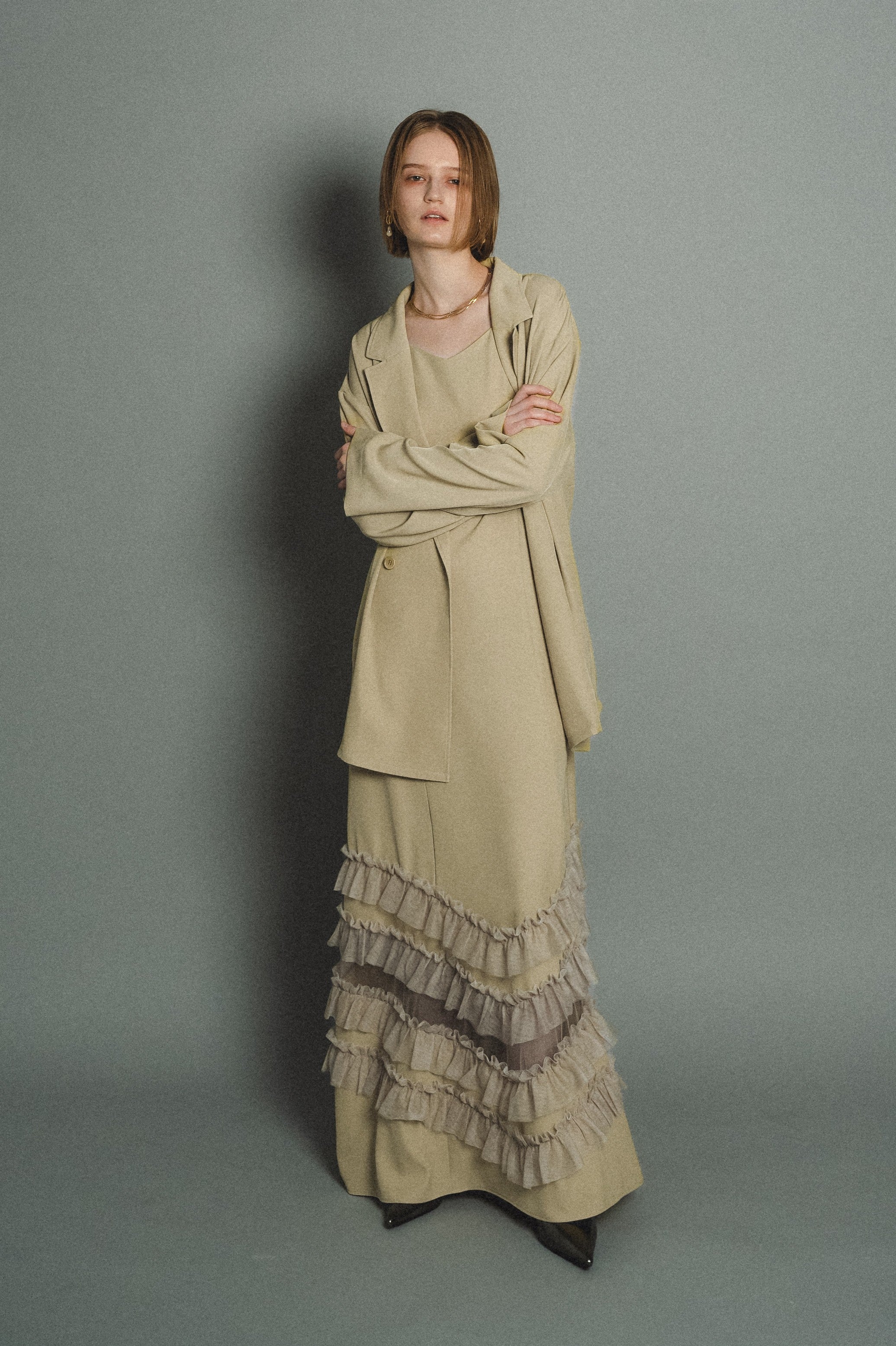 et.UNiVER │934 Transparent hem setup dress – et.UNiVER │ 公式