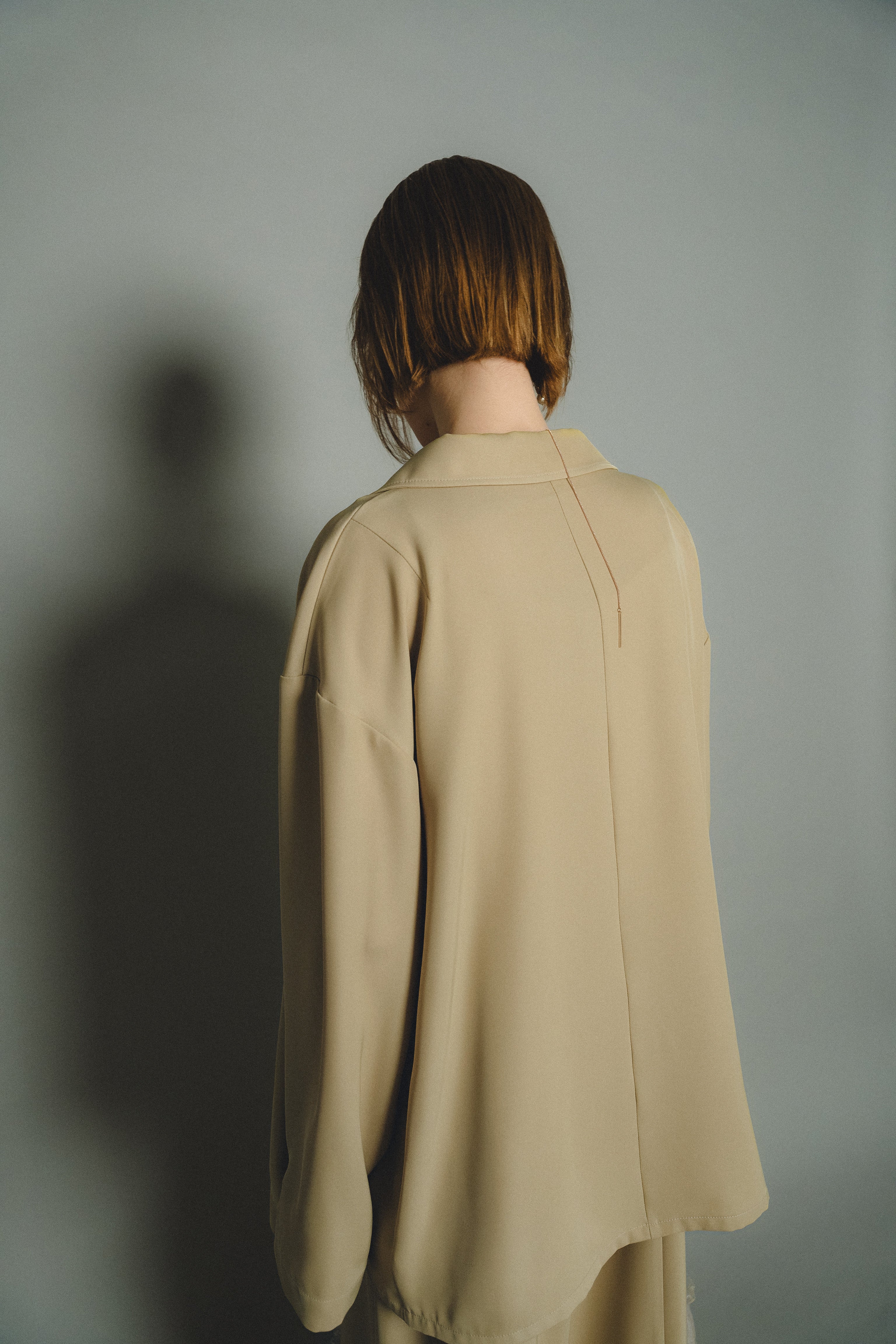 934 Transparent hem setup dress