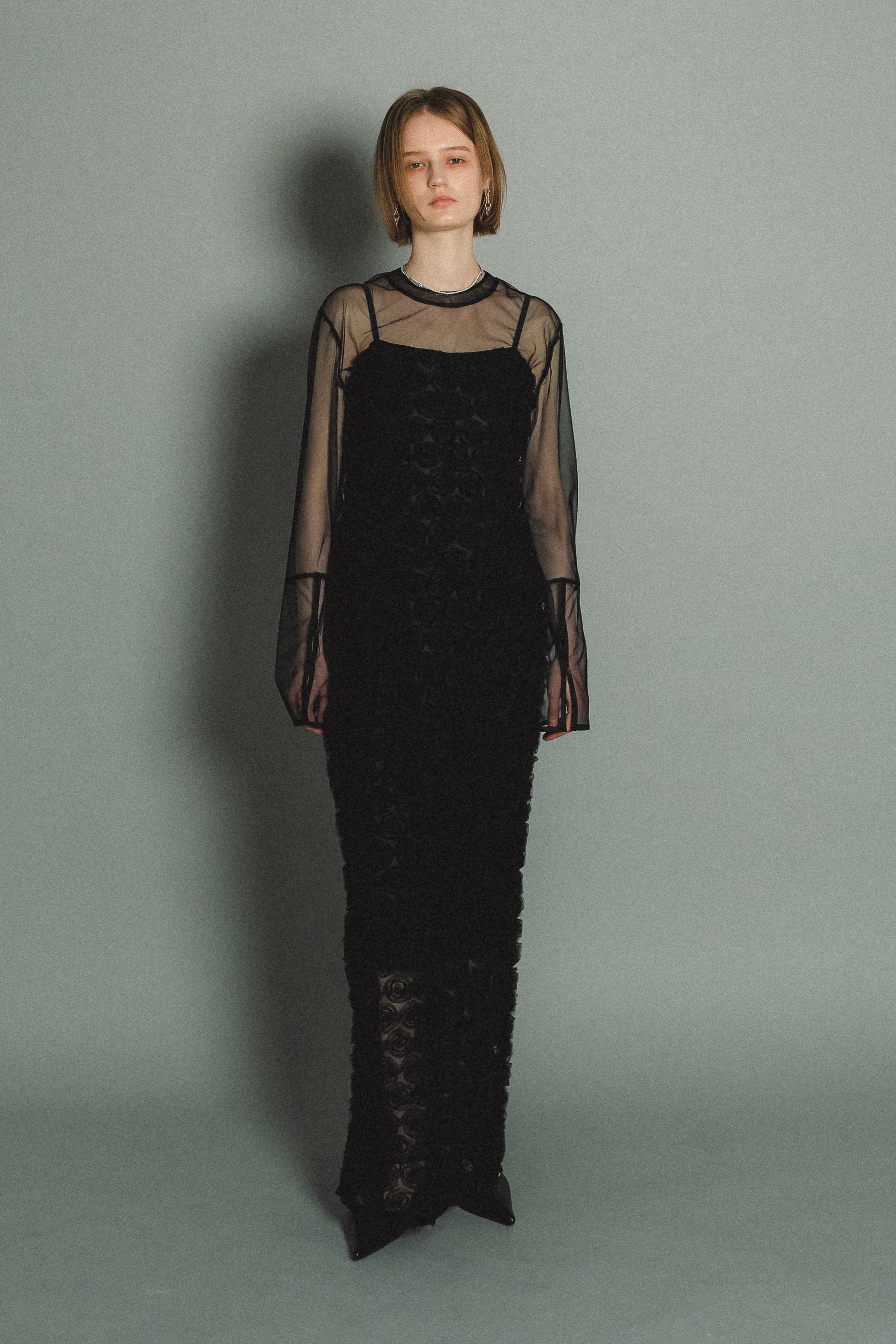 Rose race pencil dress et.UNiVERローズレース et.UNiVER │968 Rose race pencil dress – et.UNiVER │ 公式