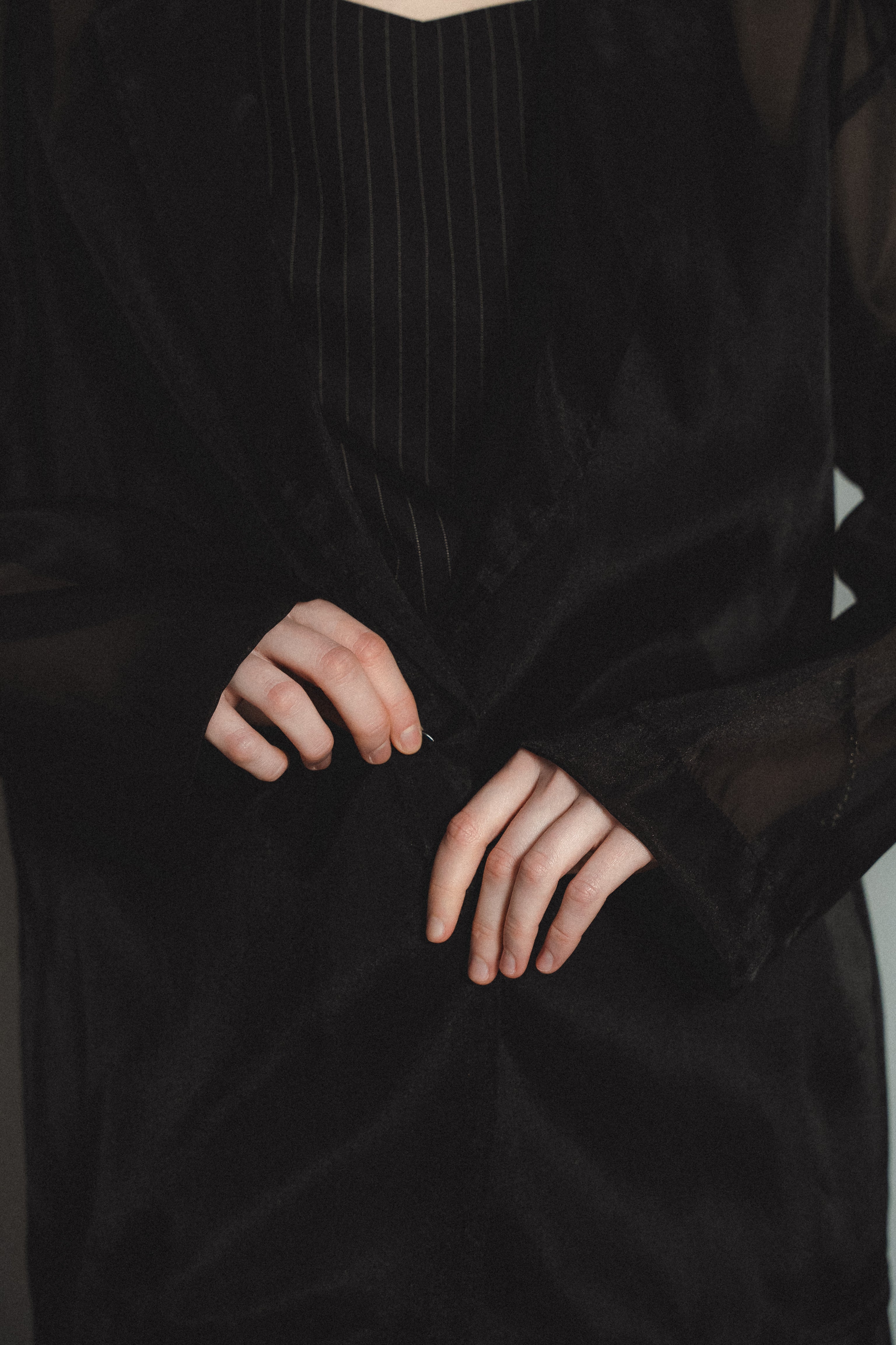 989 Pleats skirt sheer jk set up