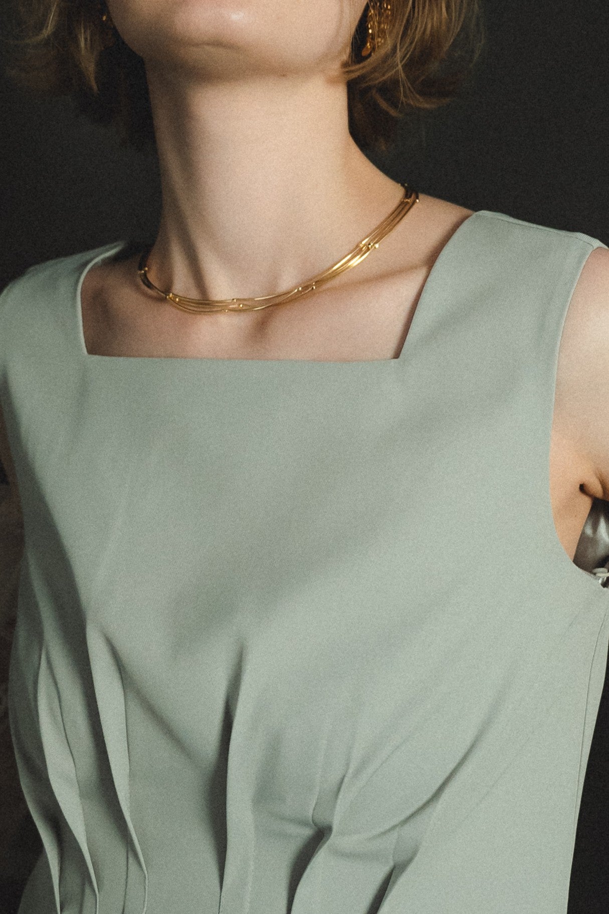 975 Twiggy metal necklace