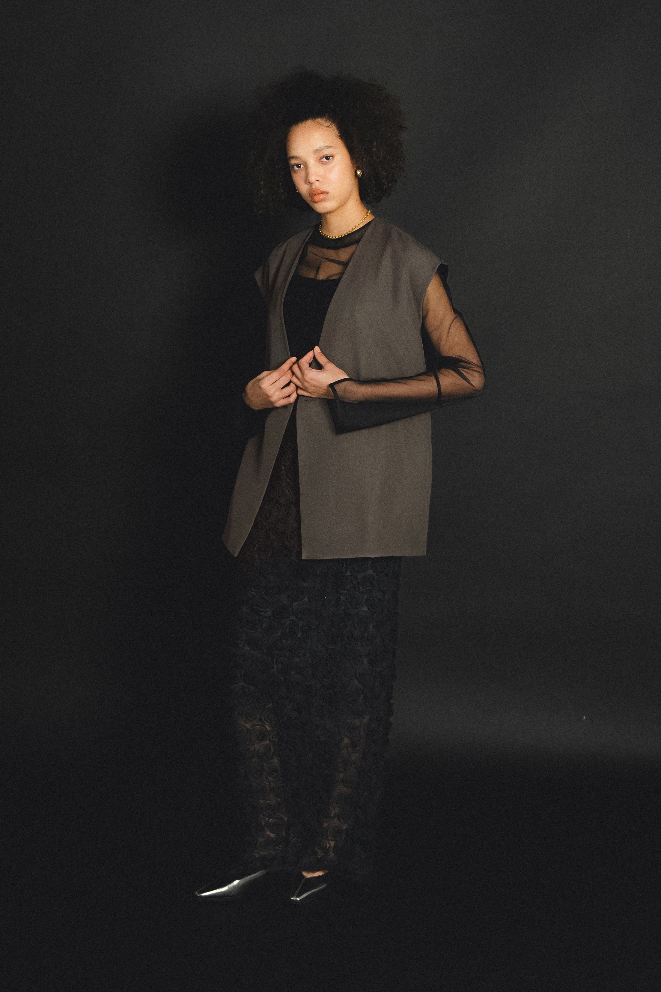 968 Rose race pencil dress