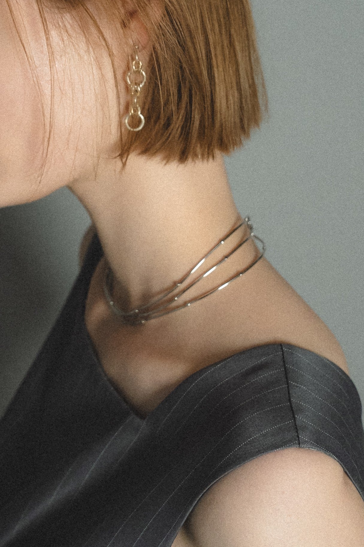 975 Twiggy metal necklace